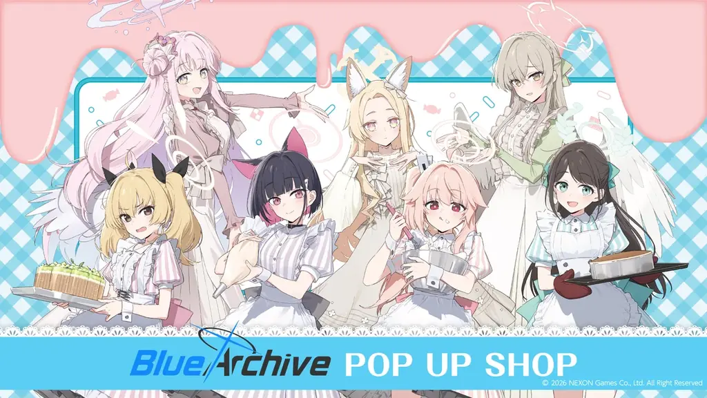 「ブルーアーカイブ POP UP SHOP」が15か所で開催決定！ 画像 1