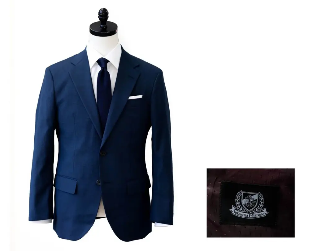 オーダーメイドの『KASHIYAMA』J1リーグ「横浜F・マリノス」の2026オフィシャルスーツを2月7日(土）から数量限定で販売 画像 2