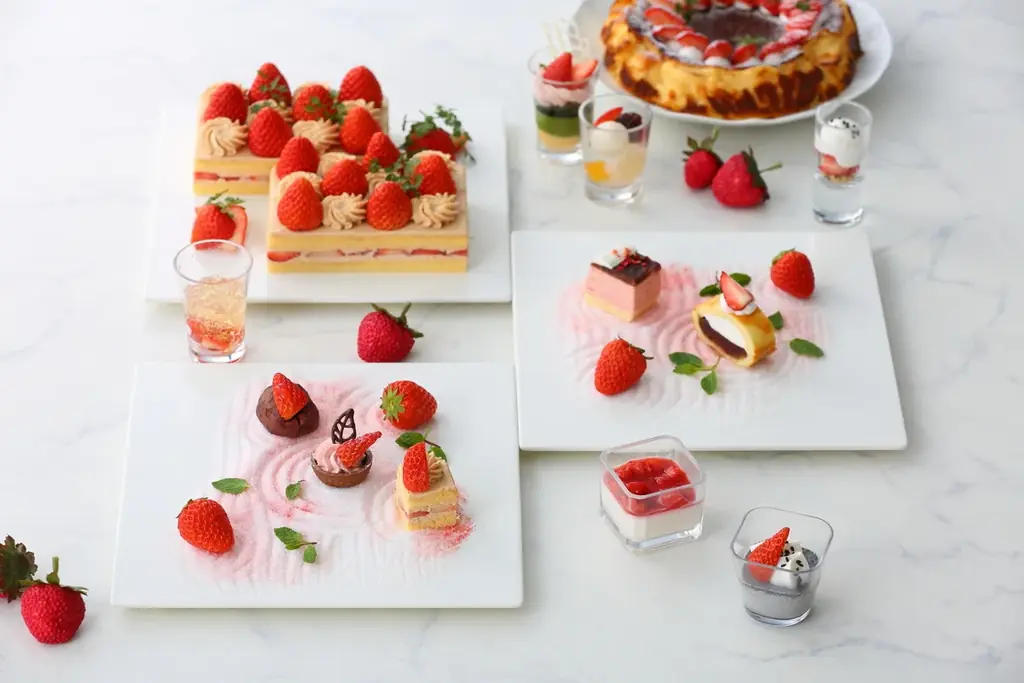 【名古屋プリンスホテル スカイタワー】香り立つ和の甘味と、愛知県産いちごの饗宴「いちご＆和スイーツ・ランチブッフェ -和香(わか)-」を開催 画像 5