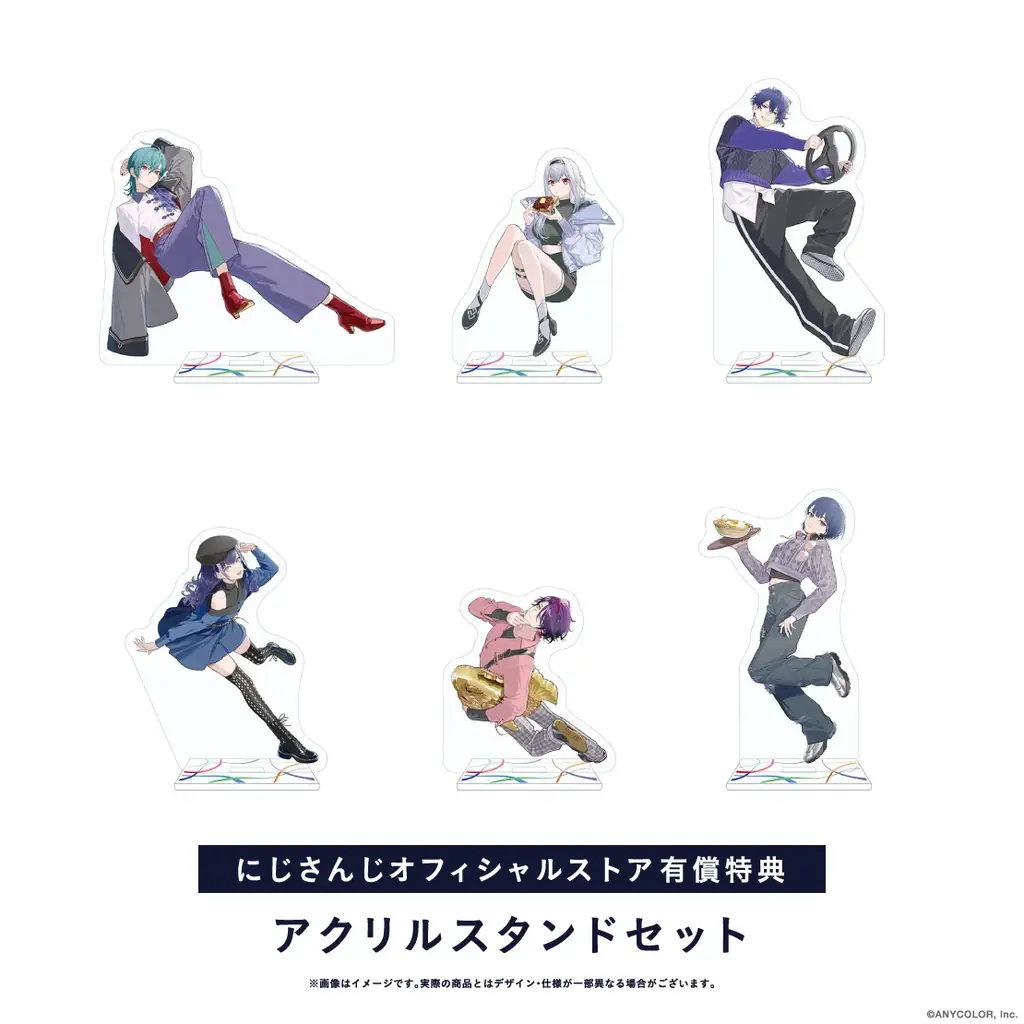 「にじさんじ WORLD TOUR 2025 Singin’ in the Rainbow！名古屋公演」Blu-rayの商品詳細情報/法人別特典を公開！ 画像 4