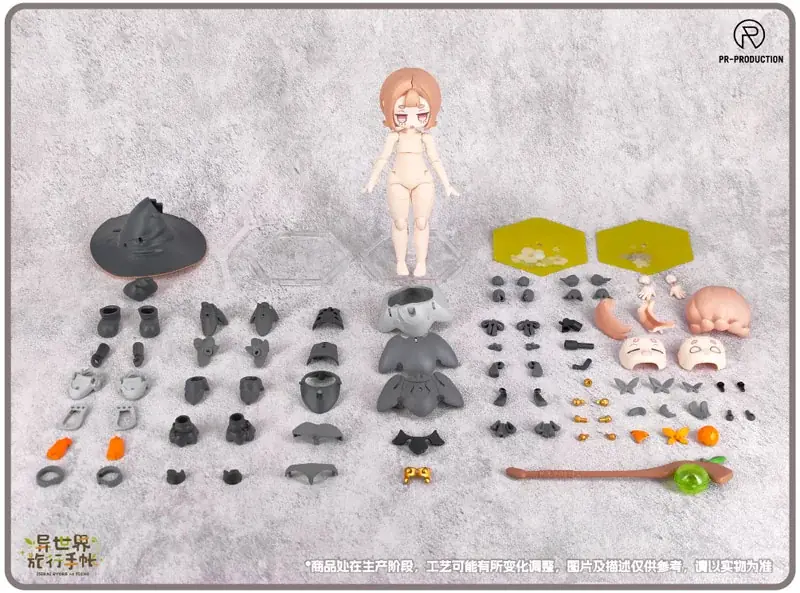 『異世界旅行手帳』より、「02 新人ウィザード マーズ・ストック」プラスチックキットが再び登場。 画像 2