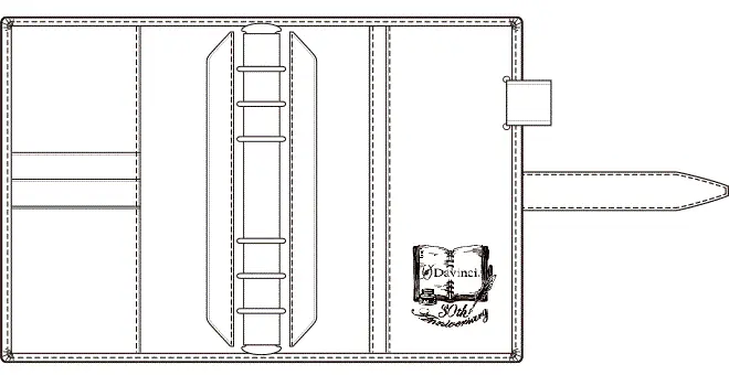 『Davinci（ダ・ヴィンチ）』ブランド 30周年記念商品／第1弾／システム手帳「Roroma Classic（ロロマクラシック） バイカラー＆チャーム」を3月上旬に発売 画像 14