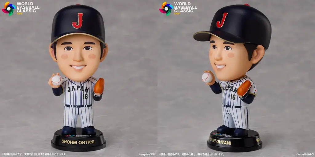 2026 WORLD BASEBALL CLASSIC™開催を記念して、大谷翔平をはじめとした公式プレミアムデフォルメフィギュアが発売決定!! 画像 2