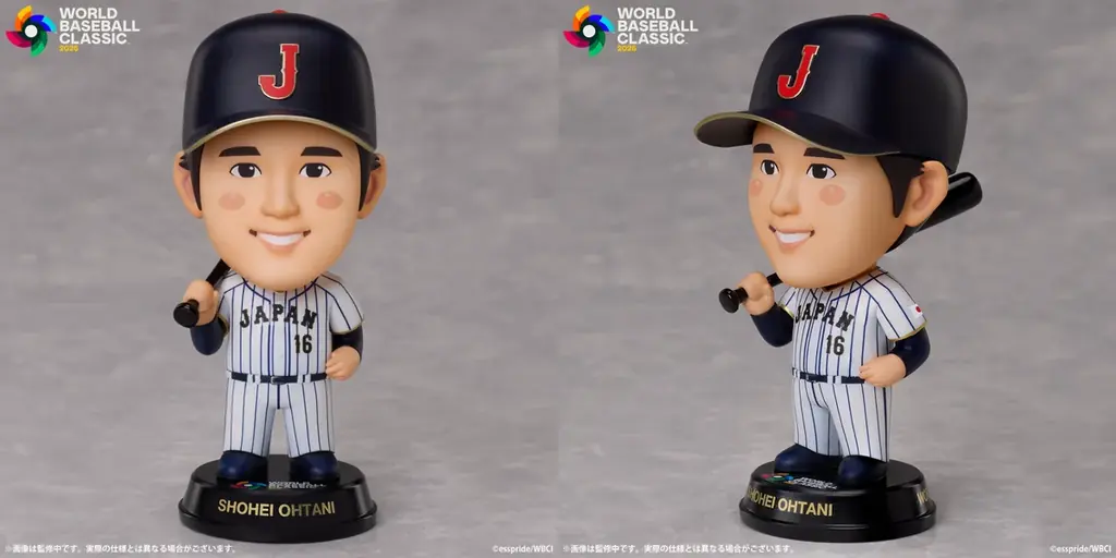 2026 WORLD BASEBALL CLASSIC™開催を記念して、大谷翔平をはじめとした公式プレミアムデフォルメフィギュアが発売決定!! 画像 4