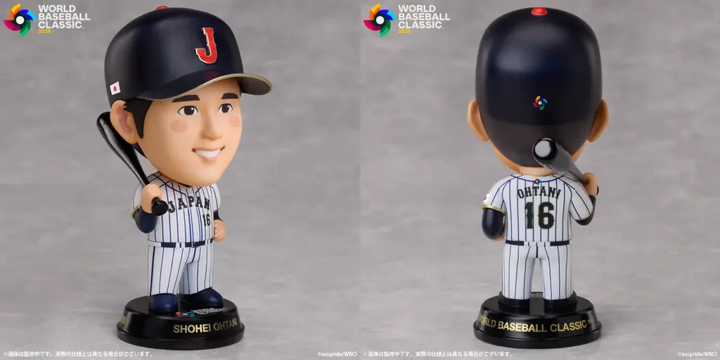2026 WORLD BASEBALL CLASSIC™開催を記念して、大谷翔平をはじめとした公式プレミアムデフォルメフィギュアが発売決定!! 画像 5