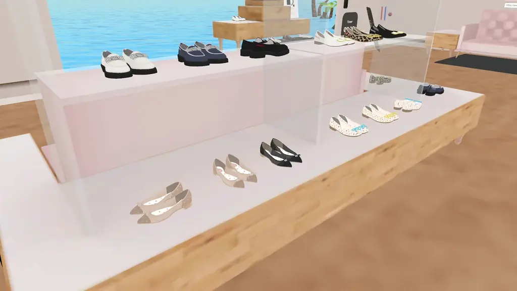 人気VRChatワールド「NAGiSA」、シューズショップ「DIANA」と再びコラボを実施 画像 5