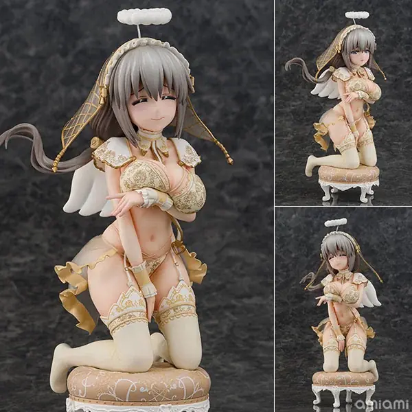 TVアニメ『宇崎ちゃんは遊びたい！ω』より「宇崎月」がフィギュアで登場。天使をモチーフにした描き下ろしイラストを立体化。 画像 2