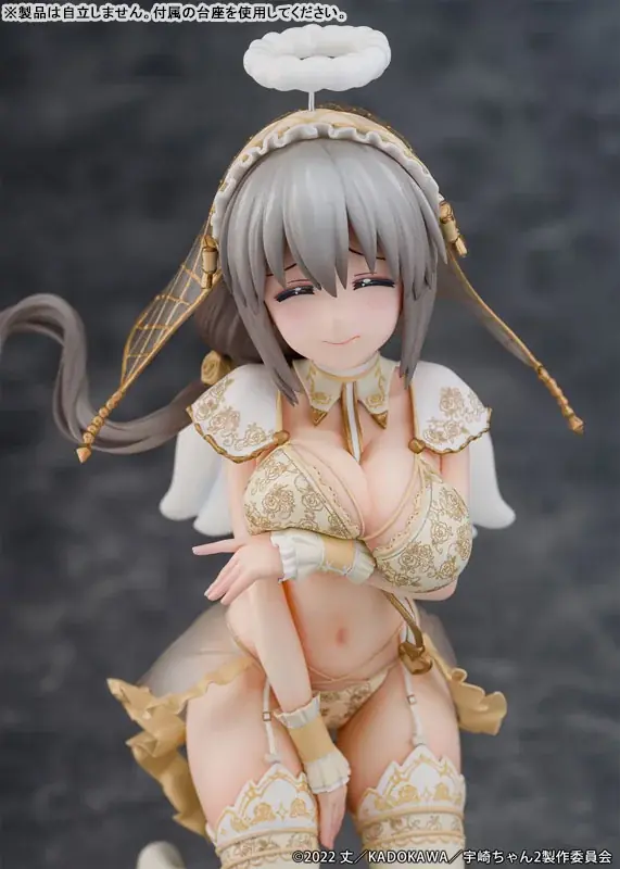 TVアニメ『宇崎ちゃんは遊びたい！ω』より「宇崎月」がフィギュアで登場。天使をモチーフにした描き下ろしイラストを立体化。 画像 8