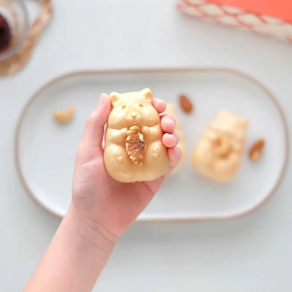春だけの特別仕様！可愛すぎるお菓子「ハムスターモナカ」の桜餡バージョンが登場 画像 24