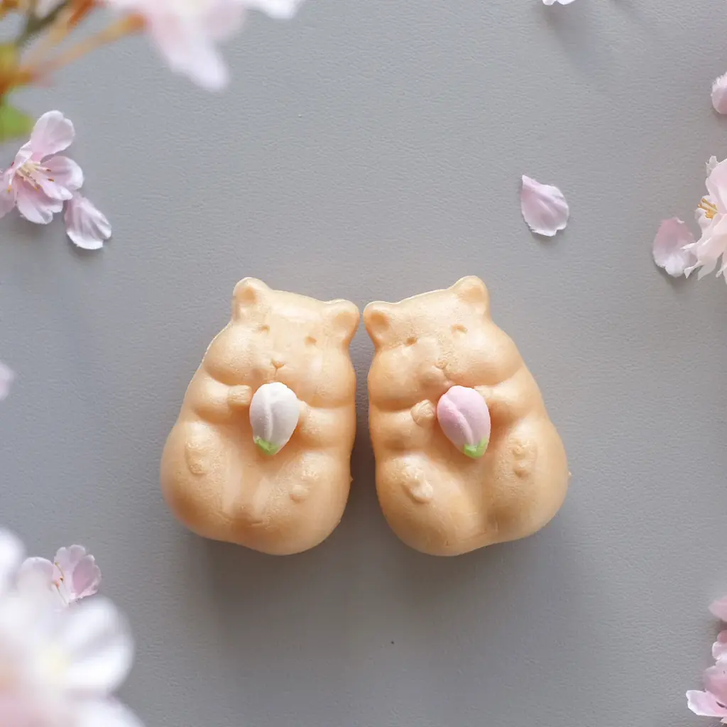 春だけの特別仕様！可愛すぎるお菓子「ハムスターモナカ」の桜餡バージョンが登場 画像 28