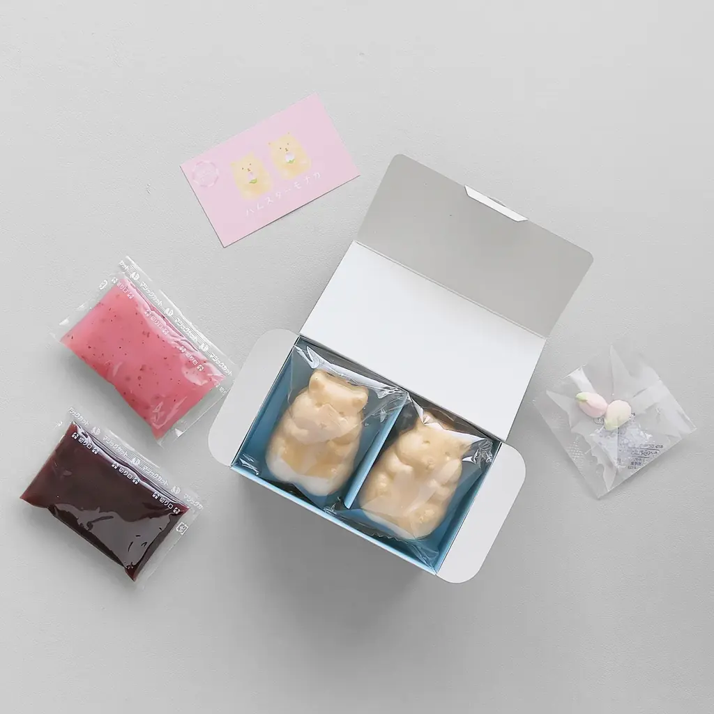 春だけの特別仕様！可愛すぎるお菓子「ハムスターモナカ」の桜餡バージョンが登場 画像 6