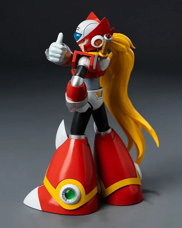 ゲーム『ロックマンX』シリーズより、「MDLX ゼロ」可動フィギュアが登場。あみあみにて予約受付中。 画像 3