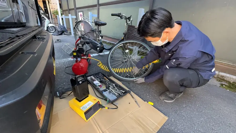 【2026年にPROモデル登場】停電時も『チャリパワー』で業務用機器を稼働 画像 2