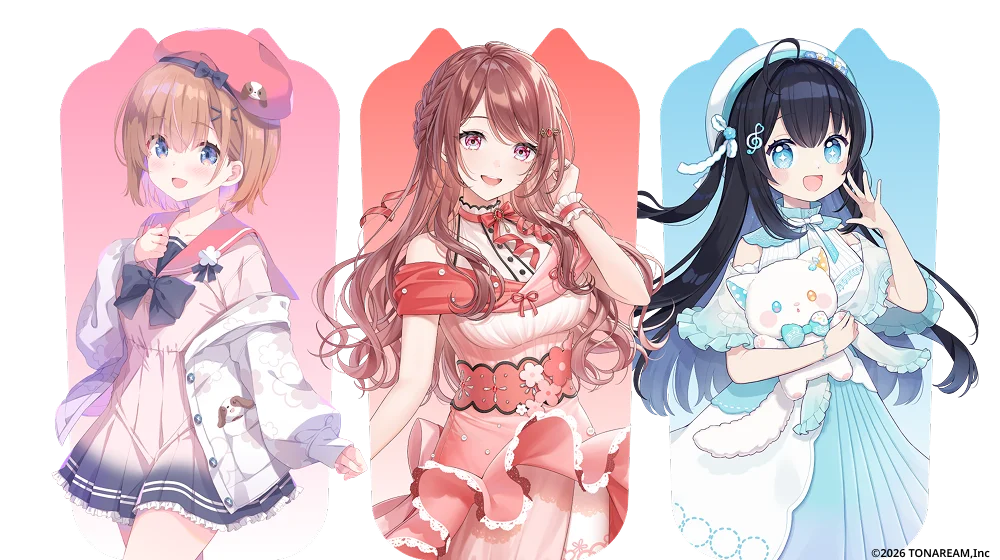 VTuberグループ「となりーむ」の1期生グループ「となりーむ haming」がデビュー！ 画像 1