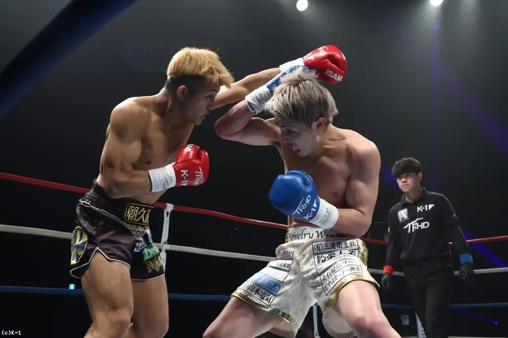 【K-1大会事後レポート】-90kg世界最強決定トーナメントでルーカス(ドイツ)が全試合1R決着で制覇！タイトル戦では里見が新王座、石井は初防衛に成功 画像 6