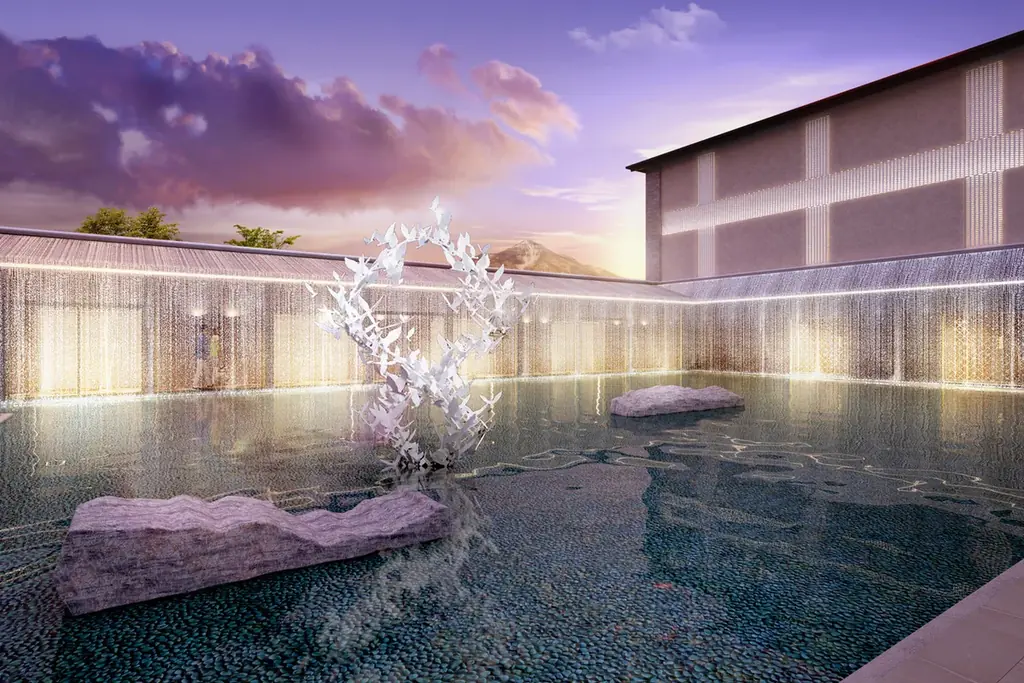 支笏湖に白の幻想、湖白の抄が7月グランドオープン