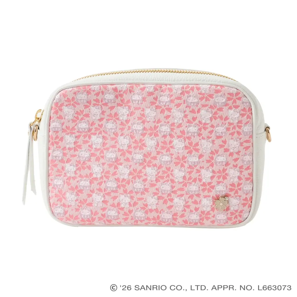 「Sanrio characters × DIANA」桜柄の西陣織にハローキティ柄をプリントした特別感溢れる素材を使用した新シリーズが登場！ 画像 14