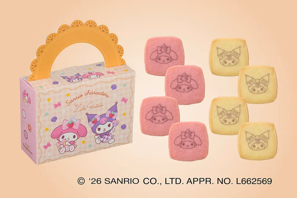 【銀座コージーコーナー】サンリオキャラクターズとのコラボ限定デザインで登場！ホワイトデー期間限定の焼菓子ギフト「la la printemps（ララプランタン）」 画像 3