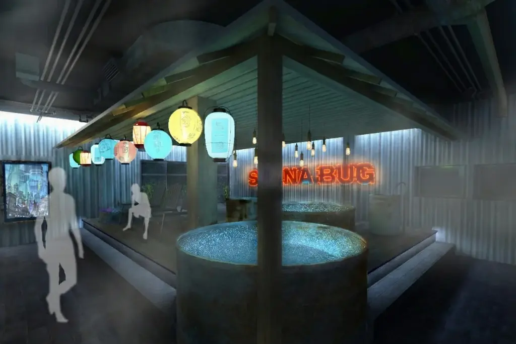 感覚が「バグる」コンセプトサウナ「SAUNA BUG」　愛知県豊田市に4月オープン 画像 4