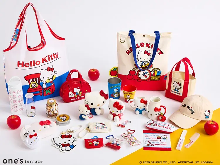 【one’sterrace】「HELLO KITTY」グッズが大集合！店頭イベントを2月13日（金）より開催！ 画像 3