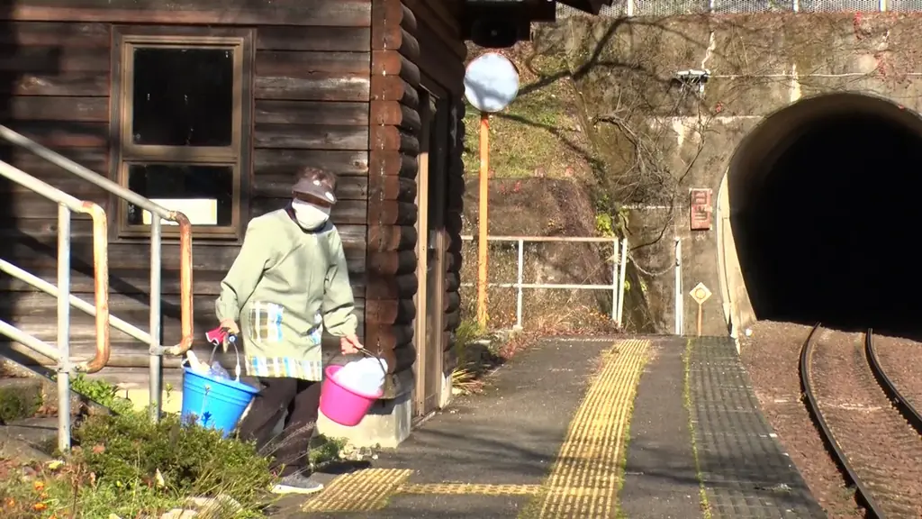 【ＢＳ日テレ】六角精児が見届け人！「わが家の最寄りは秘境駅」　樽見鉄道 森の中に溶け込む無人駅SP 画像 5