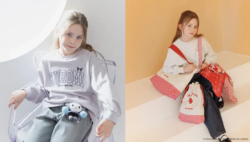 「GLOBAL WORK」や「studio CLIP」などアダストリア人気 10 ブランドがサンリオキャラクターズと一斉コラボ！第 7 弾が 2 月 27 日（金）より発売！ 画像 3