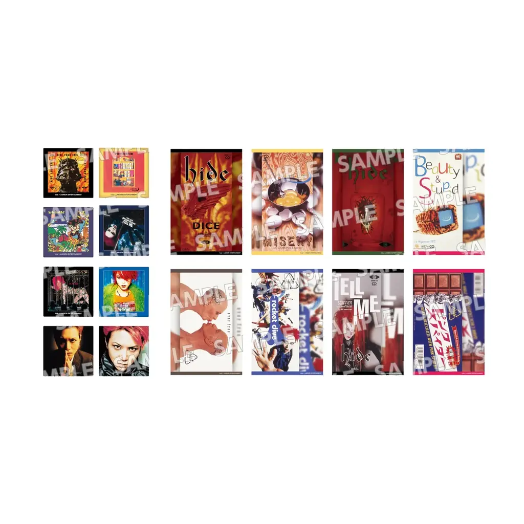 【hide × LAWSON ENTERTAINMENT】『hideくじ 2026』発売日＆景品デザインが決定！2026年2月21日(土)よりローソングループ限定で順次発売開始！ 画像 5