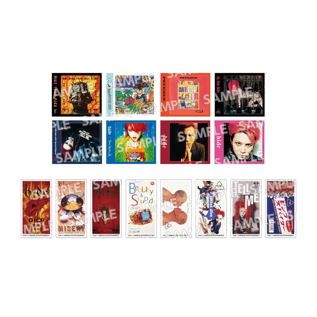 【hide × LAWSON ENTERTAINMENT】『hideくじ 2026』発売日＆景品デザインが決定！2026年2月21日(土)よりローソングループ限定で順次発売開始！ 画像 6