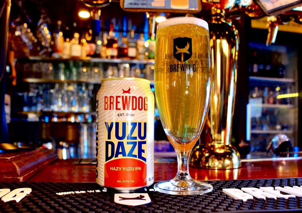 英国№1クラフトビールブランドBREWDOGから、国産柚子が香るビール、「YUZU DAZE（ユズ・デイズ）」が新発売！ 画像 1