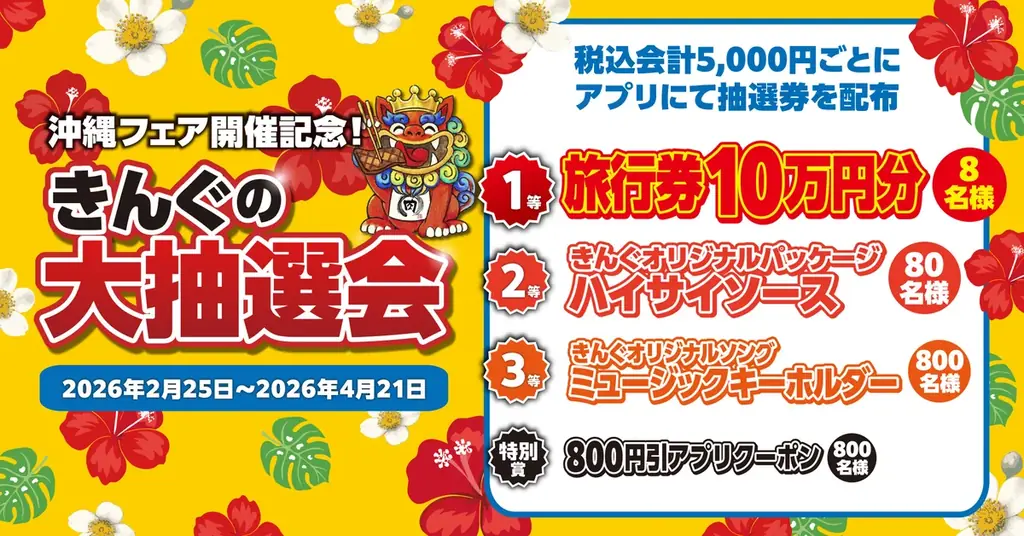 きんぐの大抽選会