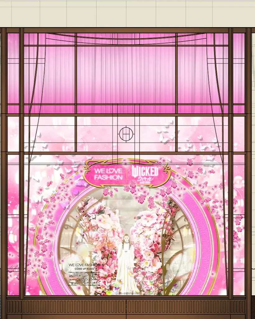 【阪急うめだ本店】映画『ウィキッド 永遠の約束』とコラボレーション！今ここだけのブランドコラボや巨大ウィンドー7面も大変身 画像 3