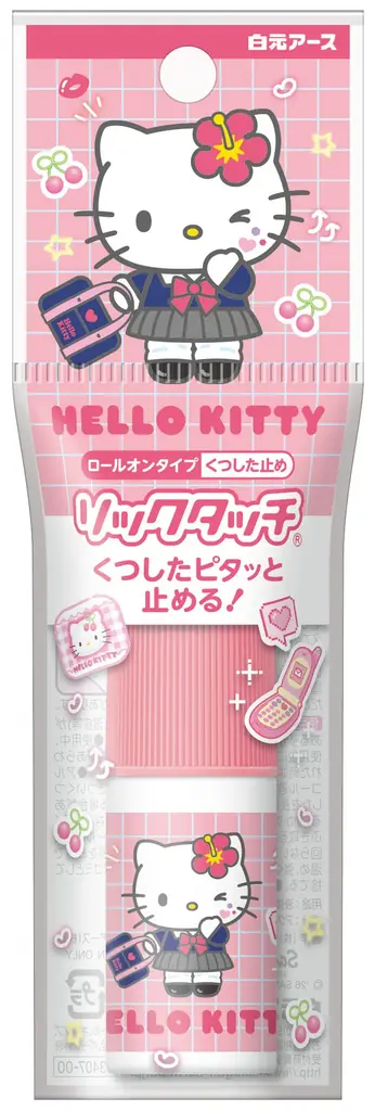 くつしたのズレ防止に！ロングセラーの液体くつした止め『ソックタッチ　ハローキティ』数量限定発売 画像 4