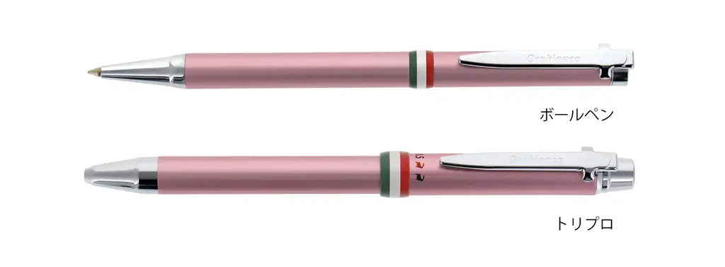 【新発売】春めく季節にぴったりの新色「ピンクCT」が、「ラ・スクリヴェリア」シリーズのボールペンと多機能ペンに新登場。｜イタリアのファクトリーブランド「Orobianco（オロビアンコ）」 画像 3