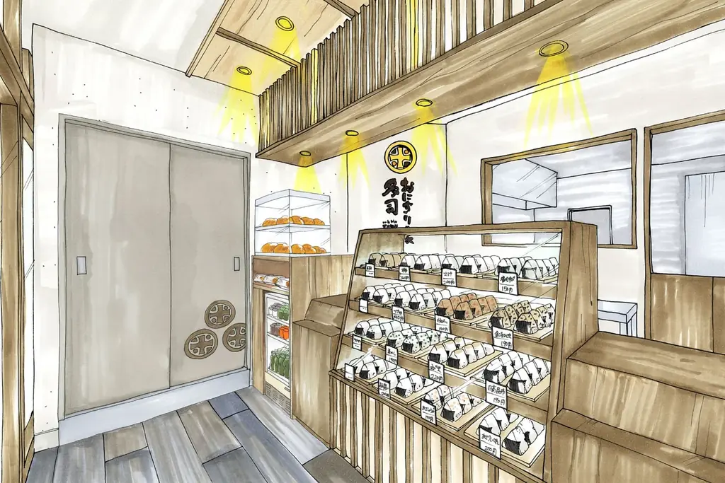 【名古屋・名駅エリア】名古屋市内に13店舗構える“大きなおにぎり”の「おにぎり家 多司（たし）」名駅東店がリニューアル！車道店に続く「リニューアル2号店」として2月13日（金）に待望のオープン。 画像 2