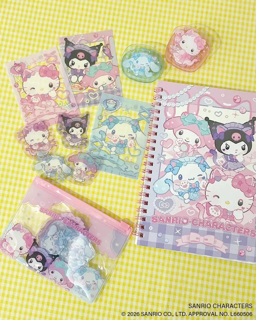 新学期にぴったり！『サンリオキャラクターズ』よりサンキューマート限定の文具アイテムが新登場！第1弾は2月18日（水）より発売 画像 4