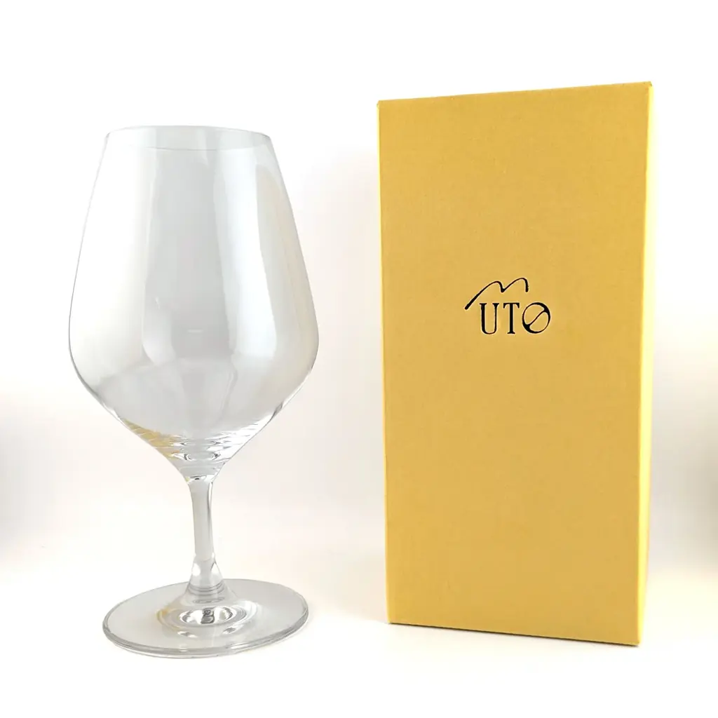【新発売】自由に楽しむギフトスタイル。それぞれの“ちょうどいい”に寄り添うショートステムグラス『UTO』1脚入りギフトボックス 画像 7