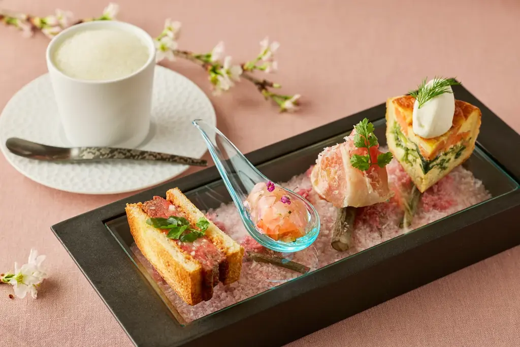ベルスター東京　45階｜期間限定、春色に染まるアフタヌーンティー～桜をテーマに、旬の果実と野菜の魅力を味わうスイーツ＆セイボリーで春を満喫～ 画像 6