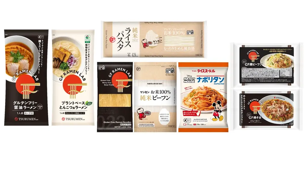 博多阪急でグルテンフリーイベント開催　大阪・関西万博で好評の「GFしょうゆラーメン」をはじめとする、ケンミン食品のグルテンフリー商品が多数販売されます 画像 1