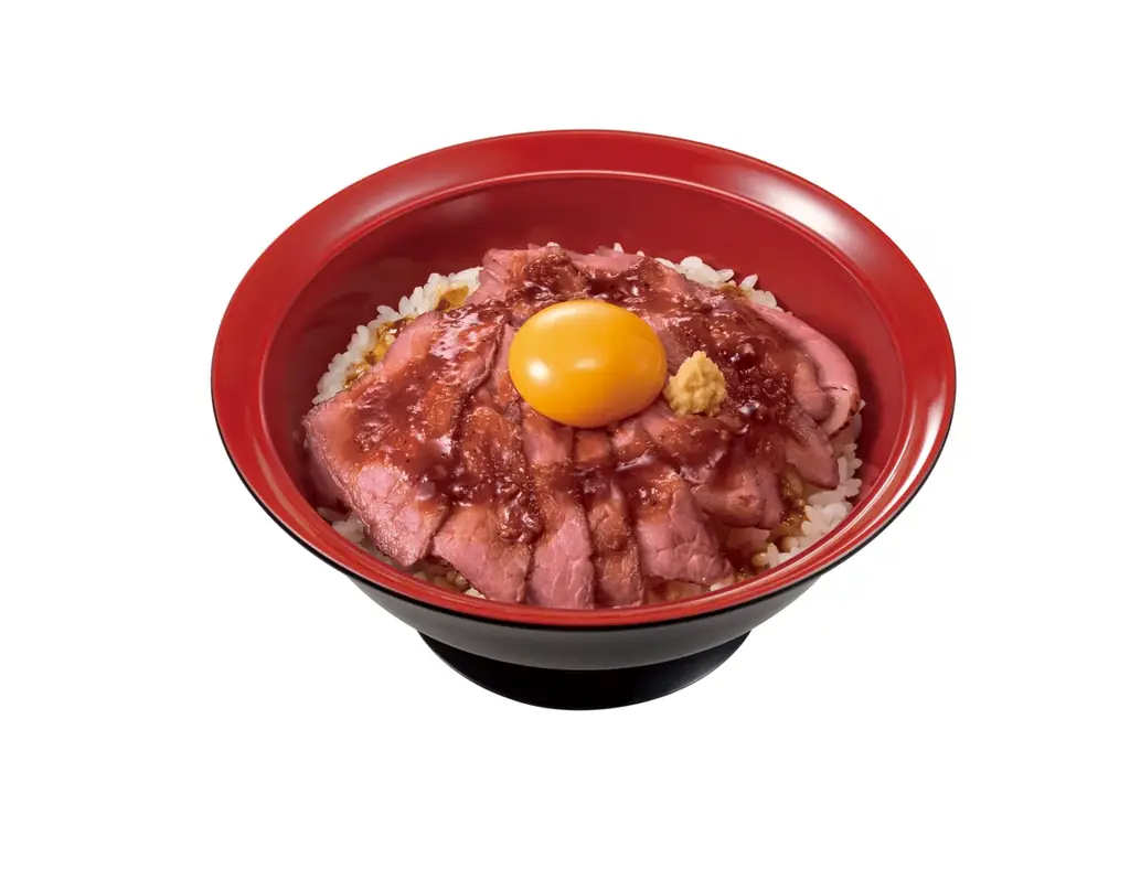 【すき家】昨年ご好評いただいた「ローストビーフ丼」が復活！「サワークリームオニオン・ローストビーフ丼」も新登場 画像 3