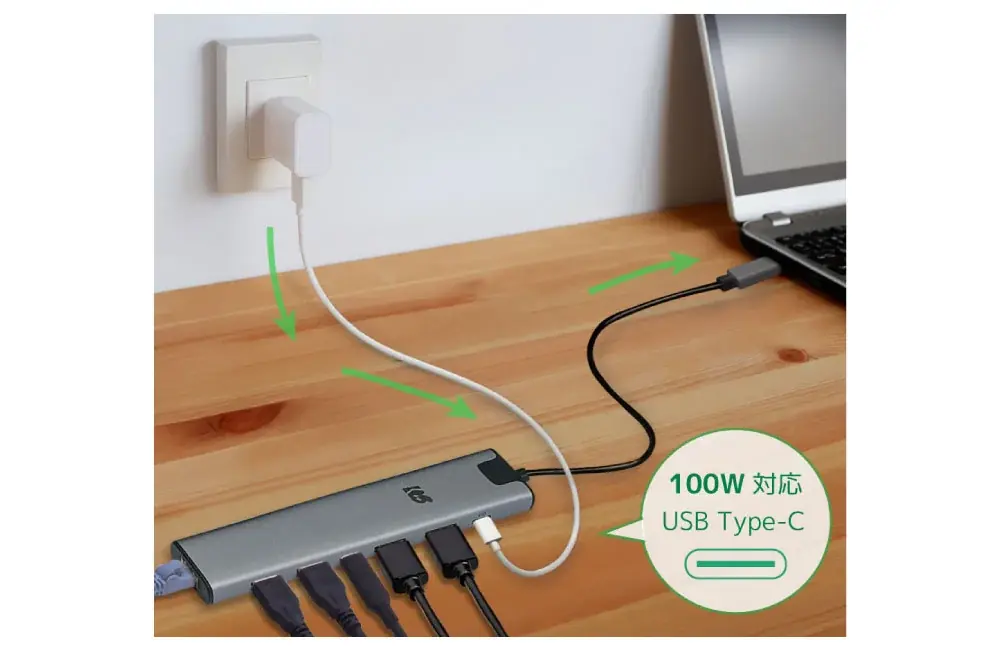 ノートPCを2画面・3画面に出力！給電しながら使えるディスプレイアダプター2製品、2月下旬発売 画像 6