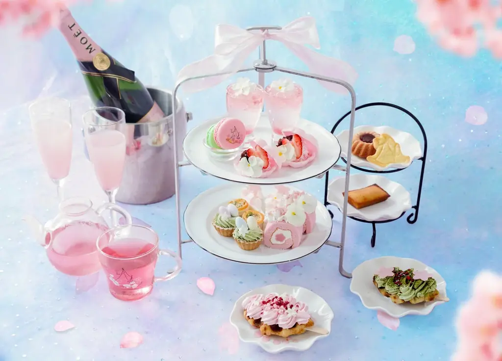 魔法にかけられたような非日常体験。「PLACOLE＆DRESSY」のプロデュースカフェで「オーロラプリンセスドレスと桜フェア」を期間限定開催 画像 8