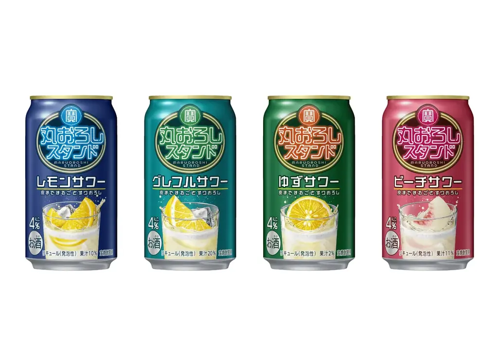 宝酒造、寶「丸おろしスタンド」〈Wキウイサワー〉3月3日（火）数量限定新発売 画像 2