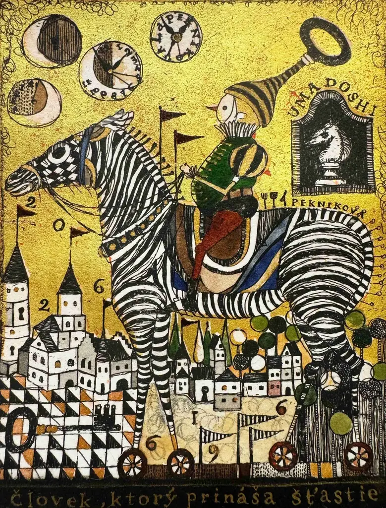 【阪神梅田本店】金箔と銅版画、手彩色で表現される幻想的な”時間旅行”。版画家・坪内好子の個展を開催いたします。 画像 4