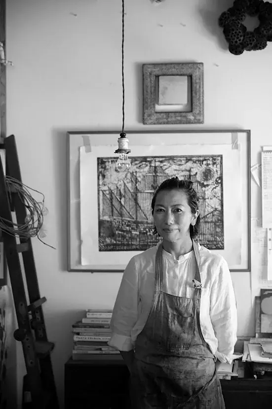 【阪神梅田本店】金箔と銅版画、手彩色で表現される幻想的な”時間旅行”。版画家・坪内好子の個展を開催いたします。 画像 6