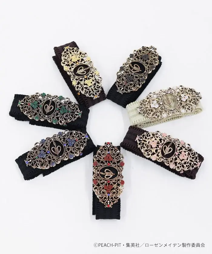 【axes femme × ＴＶアニメ「ローゼンメイデン」】気高く、咲き誇る薔薇のようなローゼンメイデンの世界観を閉じ込めた特別アイテムが登場。 画像 2