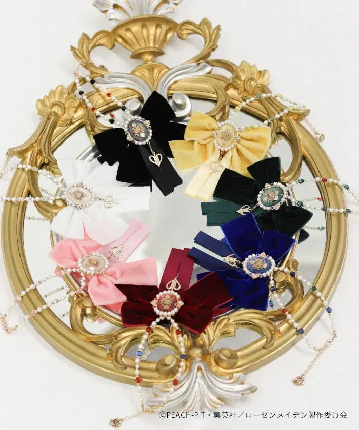 【axes femme × ＴＶアニメ「ローゼンメイデン」】気高く、咲き誇る薔薇のようなローゼンメイデンの世界観を閉じ込めた特別アイテムが登場。 画像 3