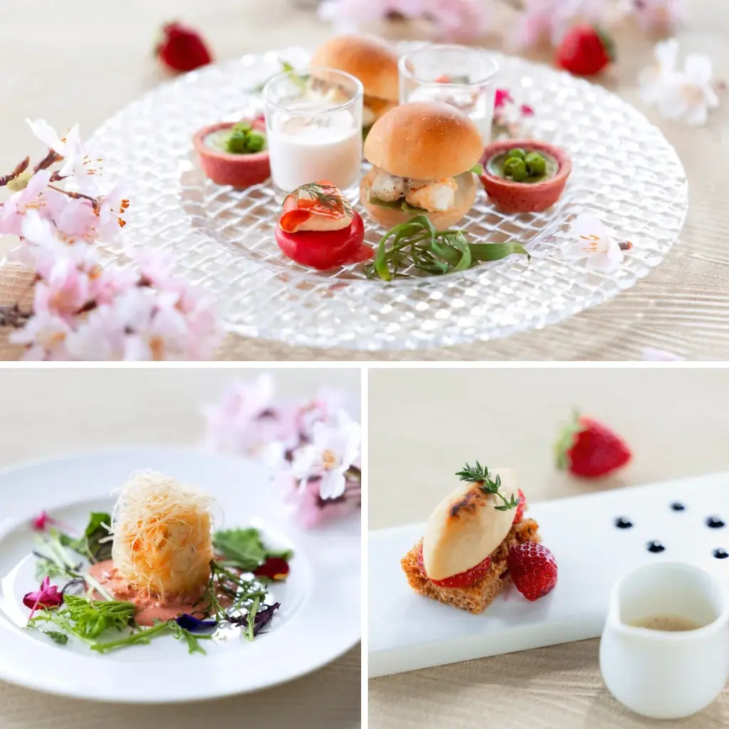 【４種の国産苺を食べ比べ】Quattro Strawberry Afternoon Tea Set ～春めくストロベリー～ 画像 3