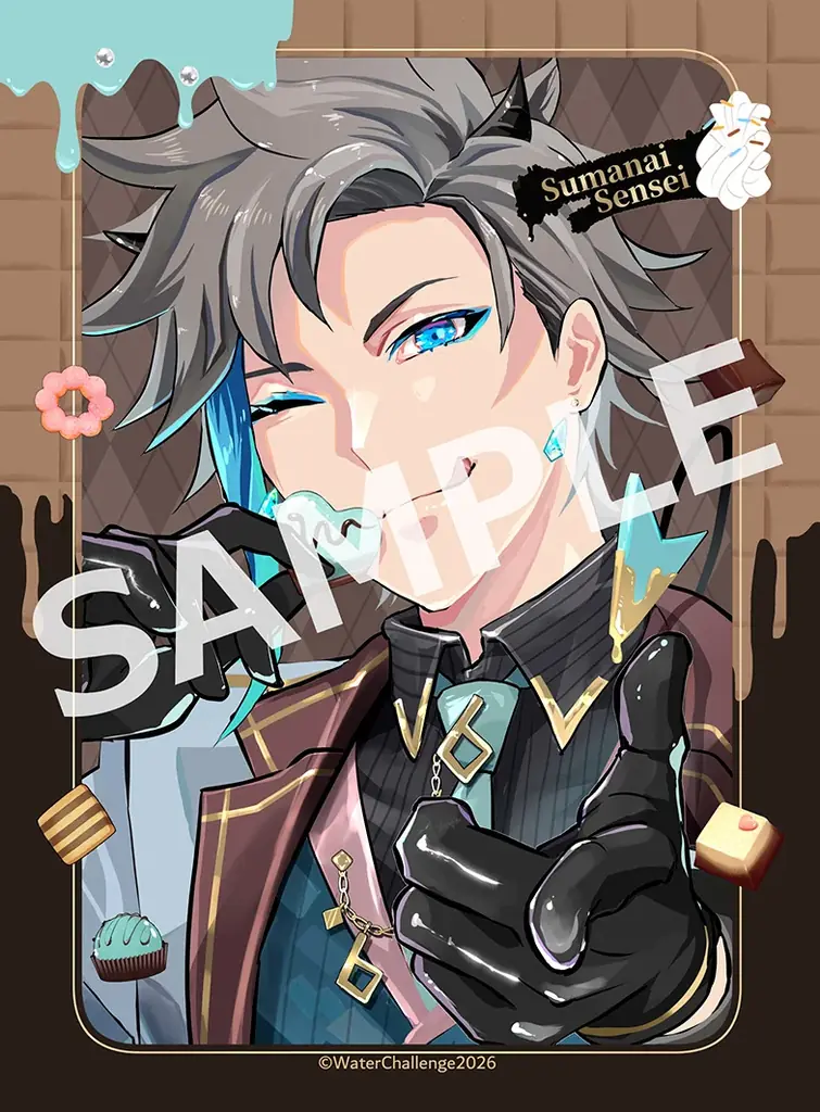 人気動画グループ『ウォーターチャレンジ』の限定ブロマイドをセブン‐イレブンのマルチコピー機にて好評販売中！ 画像 2