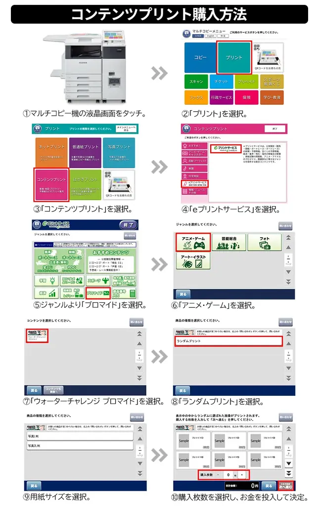 人気動画グループ『ウォーターチャレンジ』の限定ブロマイドをセブン‐イレブンのマルチコピー機にて好評販売中！ 画像 4
