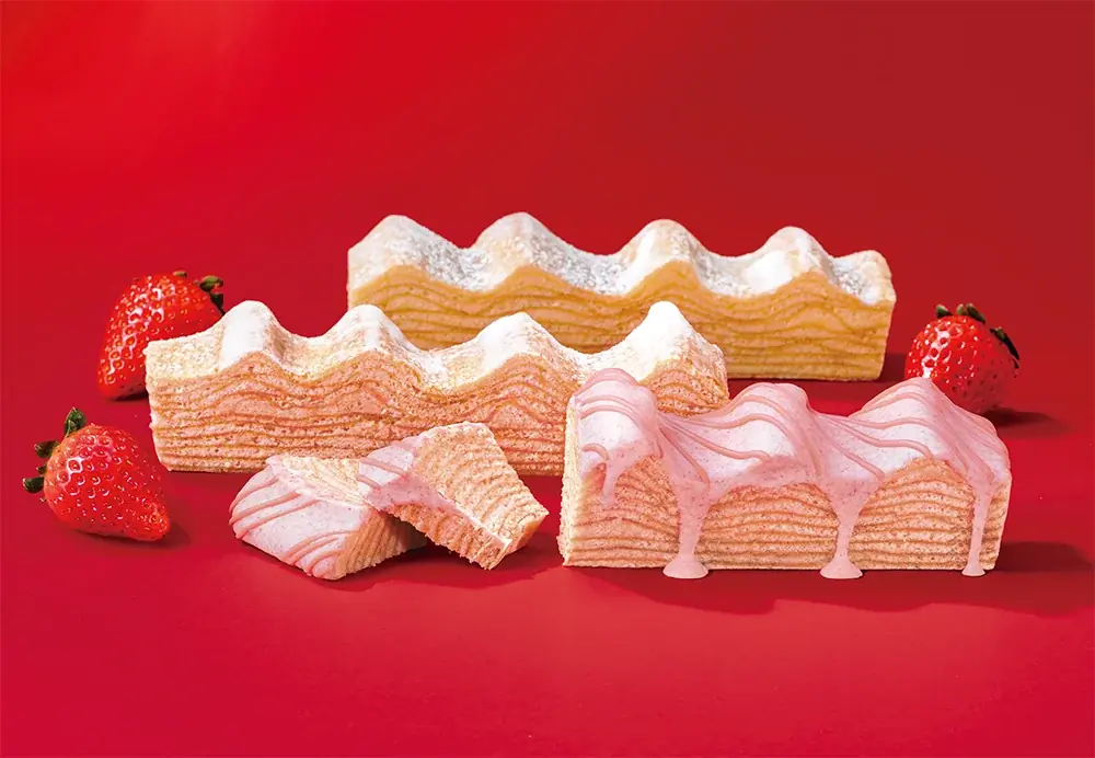 春の苺バーム発売